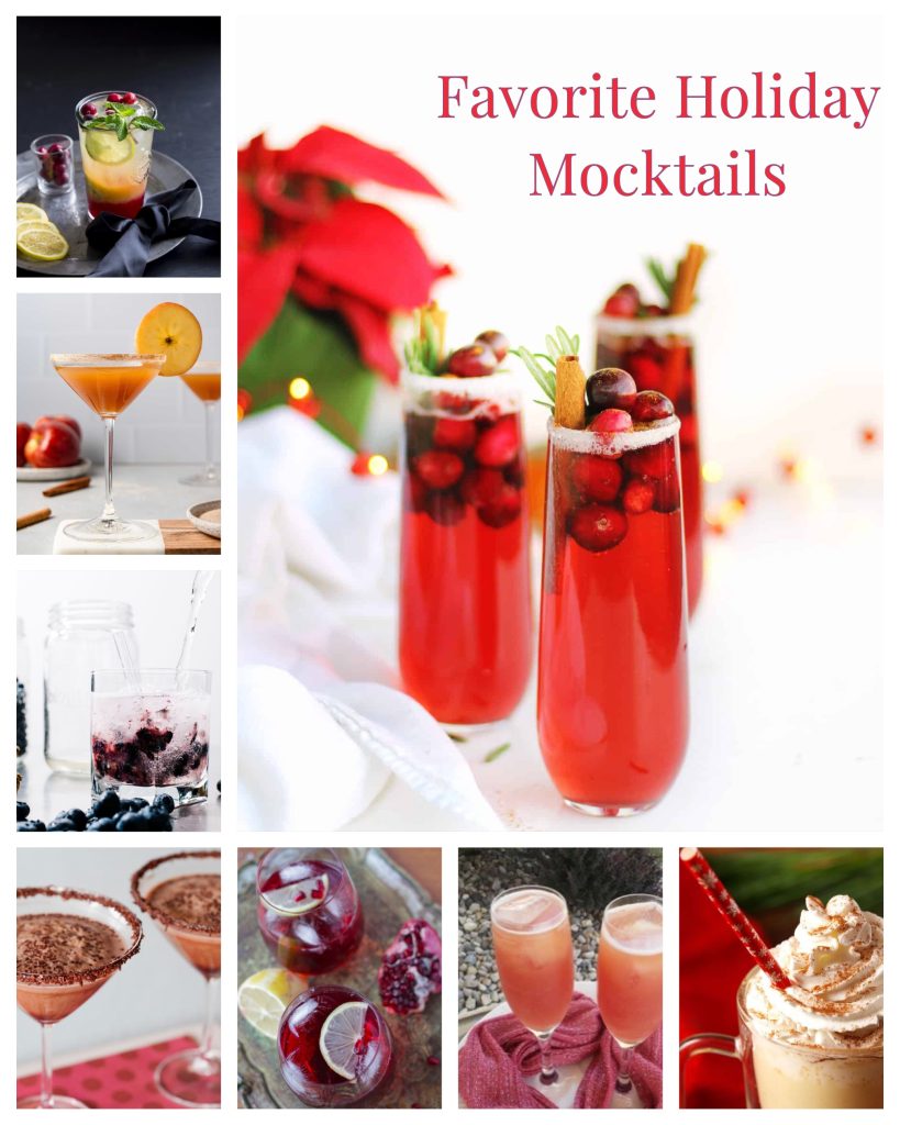 Holiday Mocktail Drinks
